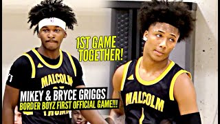 Mikey Williams, Bryce Griggs \& The BORDER BOYZ 1ST OFFICIAL Game Together Was WILD In Utah!