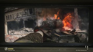 Call of Duty WW2 Destroy 2 Tanks