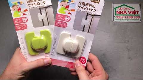 Khoá an toàn trẻ em cho cửa tủ lạnh ngăn kéo