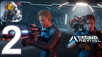 Earth:Revival The Core Gameplay Walkthrough Part 2 - Further Descent (iOS, Android)