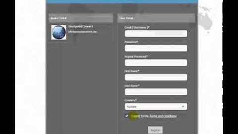 GeoSpatial Connect Tutorial - Registration