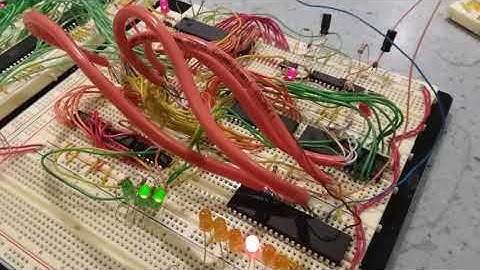 6502 I/O Demo: Larson Scanner