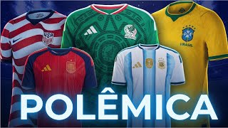 AS CAMISAS MAIS BONITAS (E AS MAIS FEIAS) DA COPA 2026 | Estúdio Live: Mundo #5