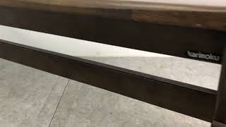 □karimoku カリモク ベンチ 長椅子 ベンチチェア ダイニングベンチ 木製 スツール 幅/W 120cm 食卓 椅子 イス いす チェア □22111907