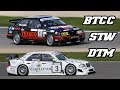 Tourenwagen classics 2017 (E30 M3, C-klasse DTM, 155 V6, 635 CSI, Sierra RS500, ...)