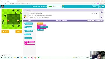 Learn to code using Blockly | Course 2- Lessons 9 &10