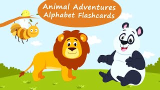 ABC Animal Adventures #3 - Learn the Animals with 26 Alphabet Flashcards | Kiddopia Games screenshot 5