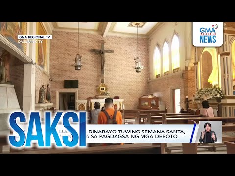 Mga lugar na dinarayo tuwing Semana Santa, inihahanda na sa pagdagsa ng mga deboto | Saksi