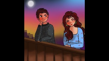 Easy animated couple ♥️💜 #art #digitalart #procreate #illustration #youtubeshorts #drawing #shorts