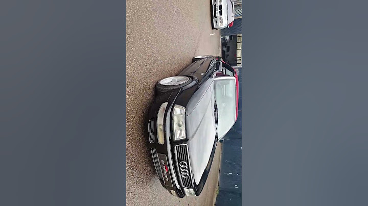 Audi convertible repainted