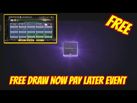 free draw now pay later in Cod mobile / get free katana in Codm / free draw now pay later event
