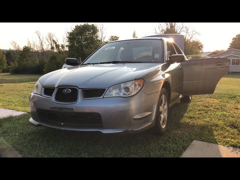 Buying My First Car! 2007 Subaru Impreza 2.5i