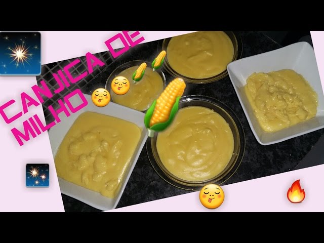 CANJICA DE MILHOMODO PREPARO