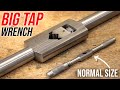 I Had To Make a MASSIVE Tap Wrench. It&#39;s 270cm Long