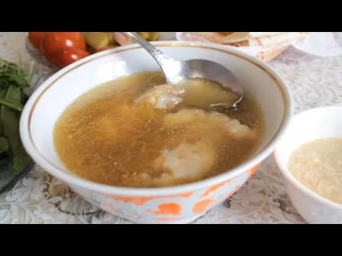 ХАШ! Неповторимый вкус -Азербайджанской Кухни! 👌Cow's hoof soup- Khash-Azerbaijani cuisine/ Xaş!