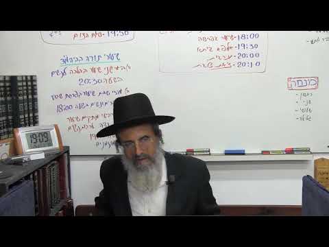 044 שיעור מד דיני הרחקות המשך מעשה בחסיד אחד כמה שיעור הרחקת המיטות הסתכלות באשתו נדה 26 07 2017 
