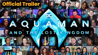 Aquaman and the Lost Kingdom - Trailer || REACTION MASHUP || Aquaman 2 - Jason Momoa - DCU