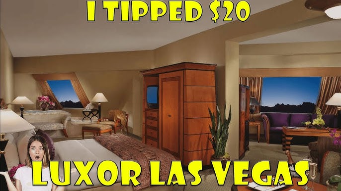 Luxor hotel room remodel stays with Egyptian theme