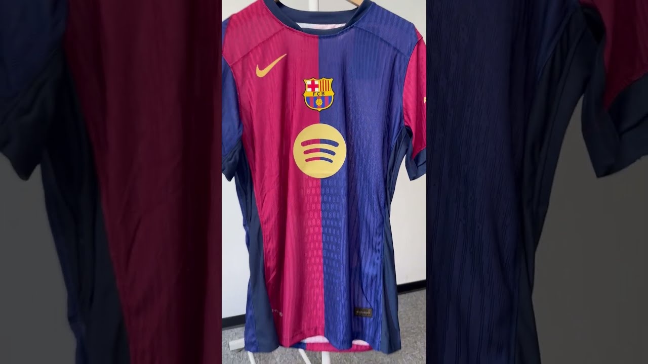 24/25 Barcelona Home short-sleeved Player Edition jersey No. 6 Gavi