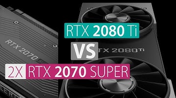 $1000 to Spend on Graphics Card for GPU Rendering, RTX 2080 Ti VS 2x RTX 2070 Super?