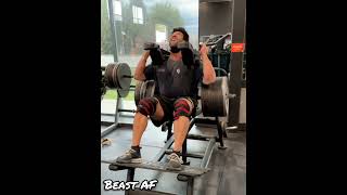 Bhuwan IFBB Pro | Great LEG DAY! Let's try Beast AF