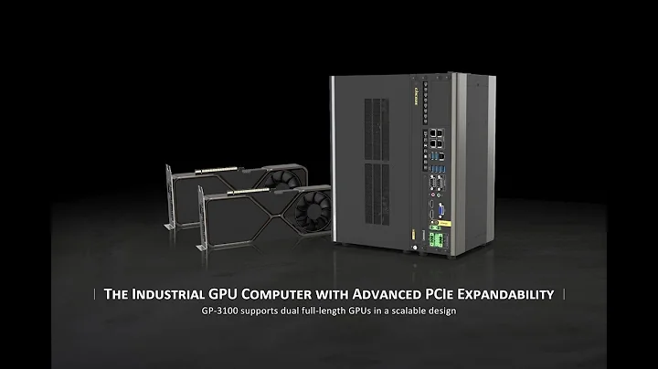 CINCOZE | GP-3100 | The Industrial GPU Computer with Advanced PCIe Expandability