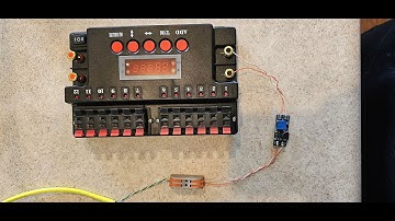 Setup of PyroCreations 12 Cue Sequencer