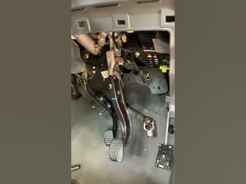 Holden Spark or Chevrolet Spark Clutch Cable Replacement in progress