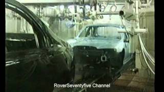 Rover 75 Produktion