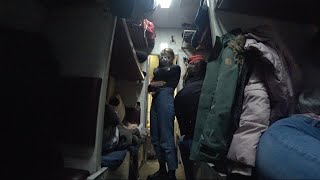 Leaving Kyiv On A Refugee Train