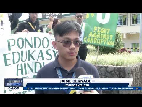 Umno A Pondo Para Ti Edukasyon Arungaing Ti Estudyante Ti Naisayangkat A Walk Out Against Corruption