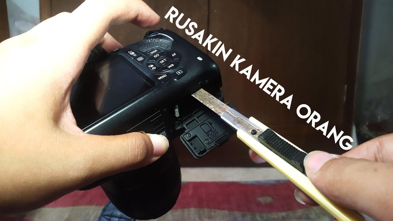 CARA NGELUARIN MEMORI KAMERA YANG NYANGKUT 