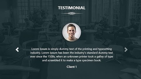 How To Make Testimonial Slider On Website  JavaScript