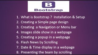 Bootstrap 4 tutorials: Download and Installation setup Net Worth