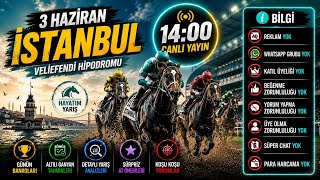 3 Haziran İstanbul CANLI YAYIN | Altılı Ganyan Tahminleri, Bankolar ve Sürprizler