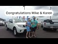 Congratulations Mike &amp; Karen / 2021 Nissan Frontier