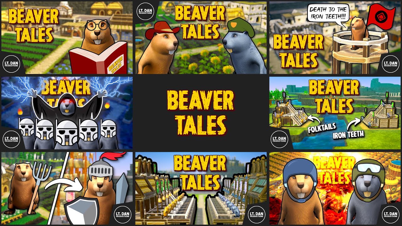 Beaver Tales SUPERCUT (Part 1) Timberborn Cinematic Story