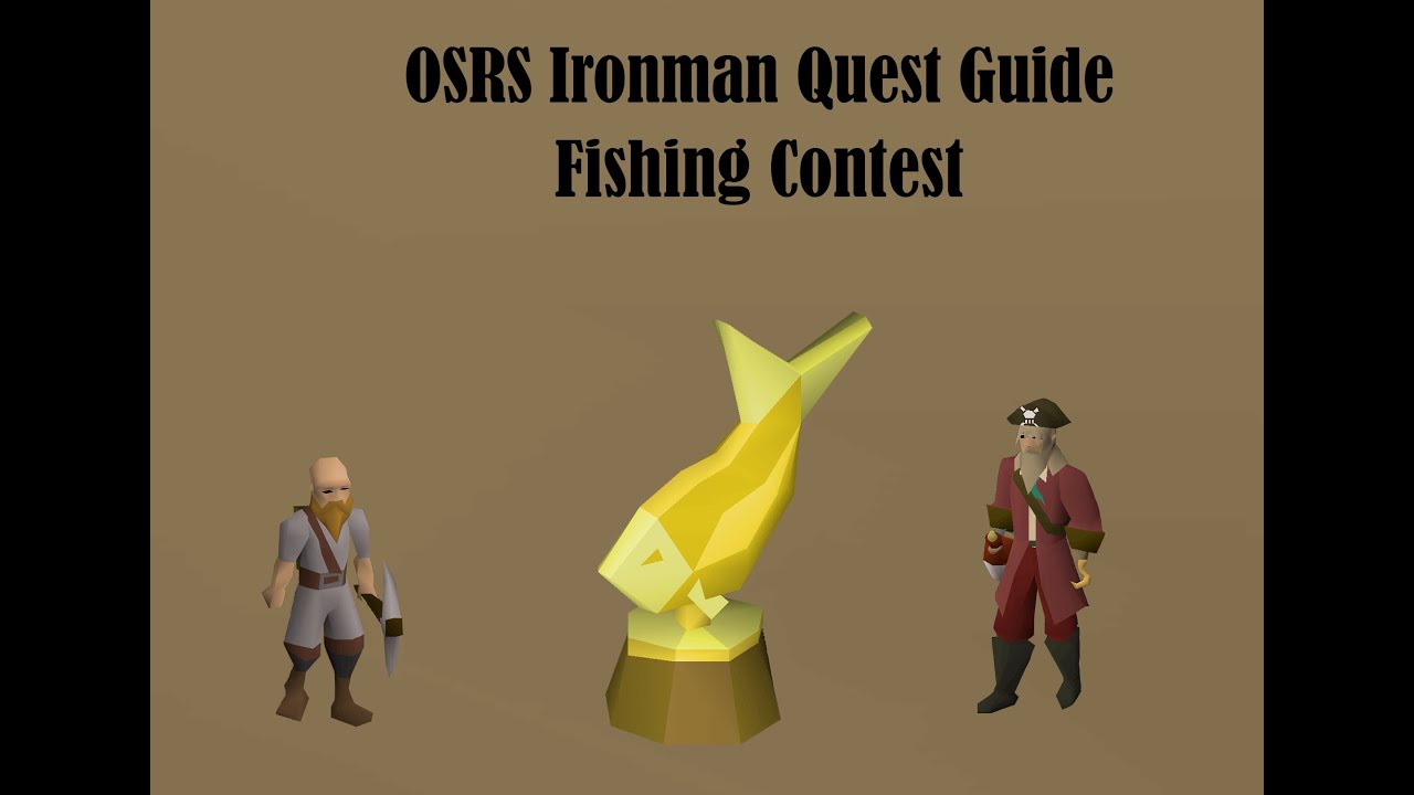 Fishing Contest - Quests ::  RuneScape Help :: The Original RuneScape  Help Site!