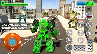 ROBOT SUPER BERUBAH JADI MOBIL BALAP ( Part 2 ) ROBOT HIJAU | Android Gameplay | Rution Games screenshot 3