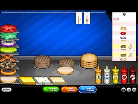 Papa's Burgeria To Go! - Building Materials! (Unlocking All Toppings!) :  r/flipline