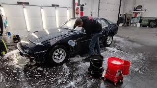 Porsche 924 full detail interior - exterior and paint correction