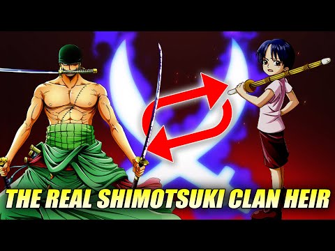 A ORIGEM DE RORONOA ZORO e O CLÃ SHIMOTSUKI