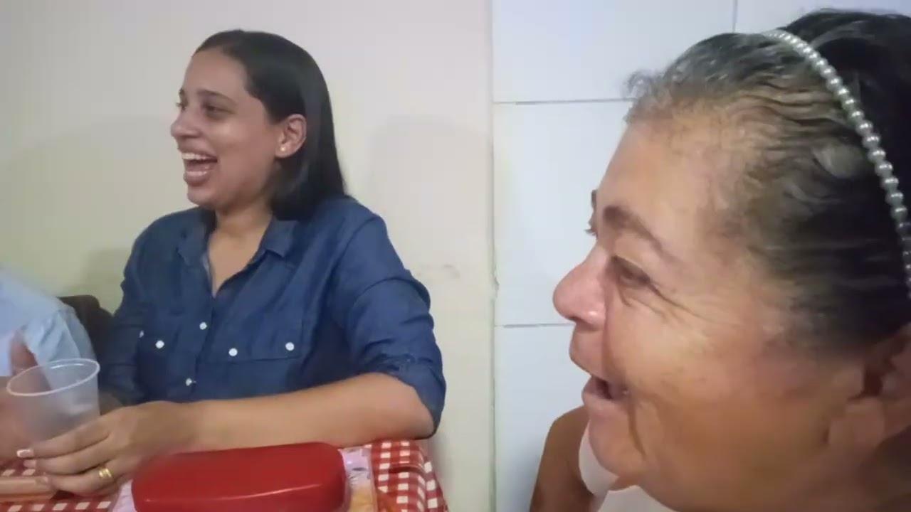 Depois do último culto do ano a confraternização terminou em pizzas no Sorvetão que Deus abençoe