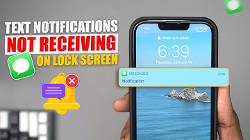 How to Fix Not Receiving Text Notifications on Lock Screen or Home Screen on iPhone