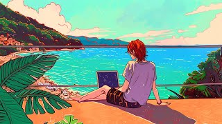 Relaxing by the sea. lofi / beats to relax/study / lofi hip hop mix