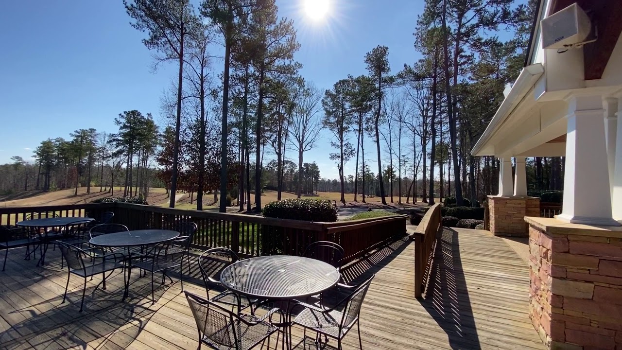 Preserve at Jordan Lake Clubhouse and Golf Course View YouTube
