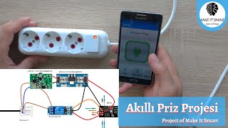 ESP-01 ile Akıllı Priz Yapımı / DIY Smart Plug with ESP-01