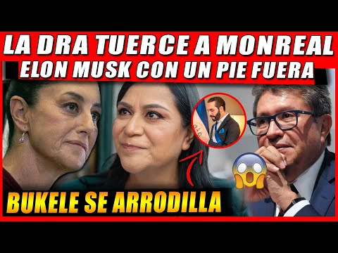 JUEVESAZO PARA RICARDO MONREAL, LA PRESIDENTA LO ATORO EN LA MOVIDA, BUKELE ENTREGA EL SALVADOR