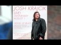 Josh Krajcik Concert Promo - Cleveland,OH - August 1st