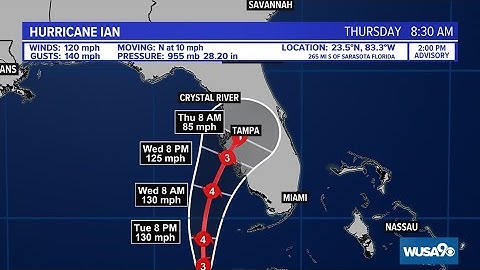 Hurricane Ian: Storm may not hit Tampa directly